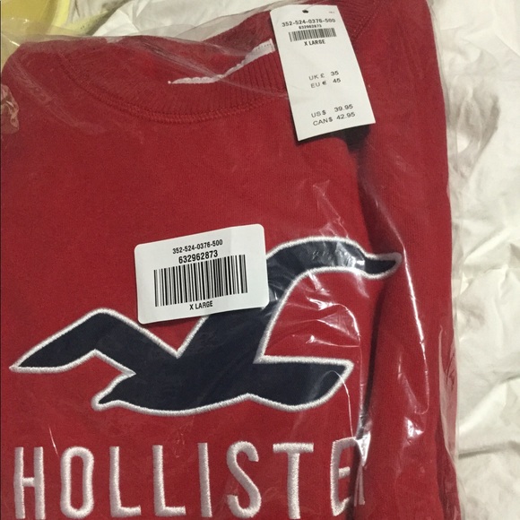 Female Oversized crewneck Hollister sweater - Picture 5 of 5